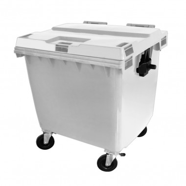 CONTENTOR PLÁSTICO C1000  - COM TAMPA