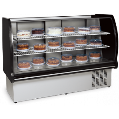 Vitrine Black Classic Refrig. para Doces  110- Conservex