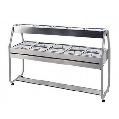 Buffets Self Service DUPLO (quente frio - 10/5) Cubas - IBET