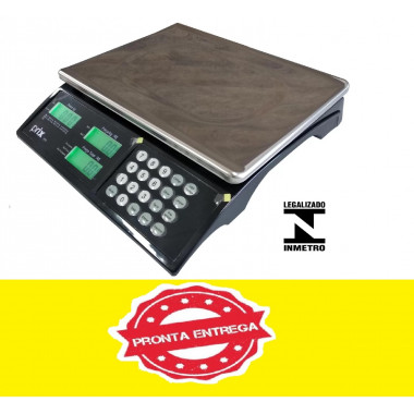Balança Eletrônica Prix 3 FIT 15kg -Toledo