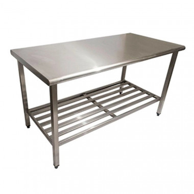 MESA AÇO INOX 1.90X0.60  430 - COD 6075 - IMECA