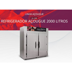 Refrigerador Açougue RA-2000 Litros-Gancheira- Conservex